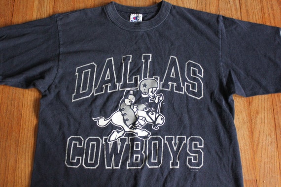 vintage DALLAS COWBOYS t shirt 90's Champion NFL Heavy