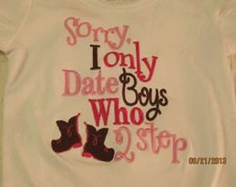 i only date cowboys shirt