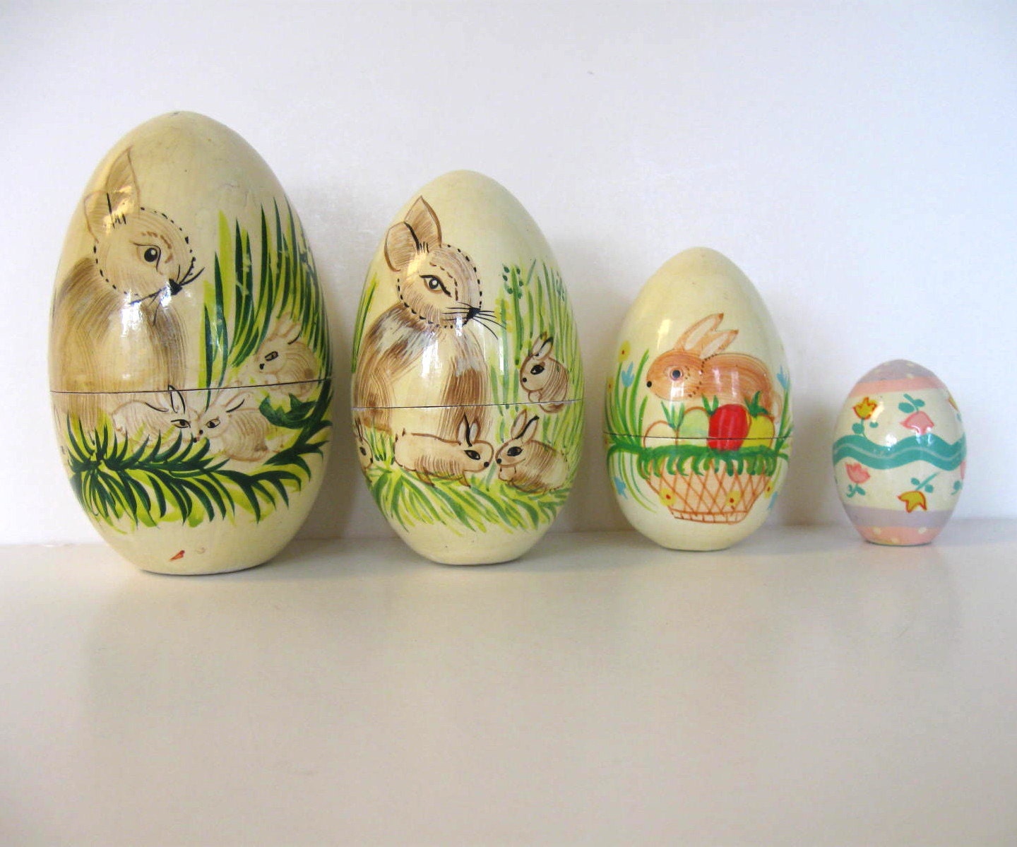 bunny nesting dolls