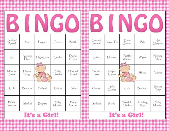 Baby Shower Juegos Para Imprimir Bingo Shower Juegos Baby Imprimir Bingo Para Baby Shower
