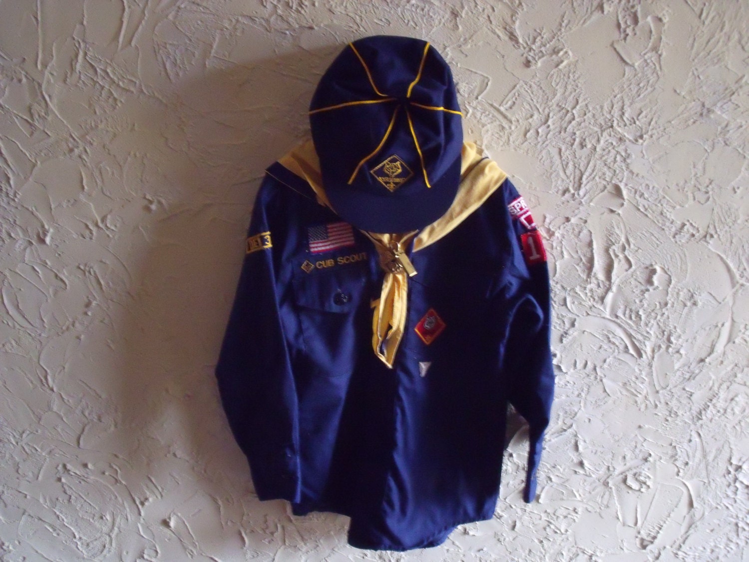 Vintage 1950s Or 1960s Cub Scout Uniform With Shirt Hat