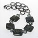 Pyrite Statement Necklace, Big Bold Chunky, Pyrite Necklace, Silver Necklace, Big Crystal, Gunmetal Chain, Fools Gold 287
