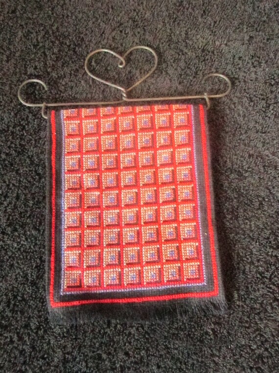 Amish Quilt Wall Hanging by homespunstitchery on Etsy