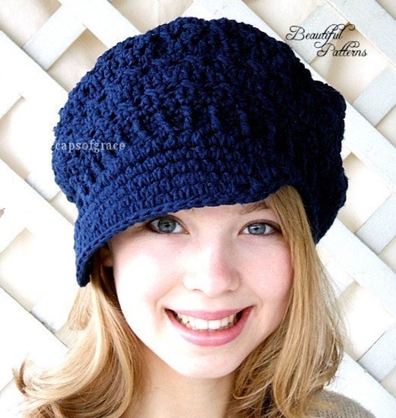 hat newsboy pattern slouchy crochet Pattern Pattern Hat Womens  Hat Newsboy Slouchy Crochet Crochet Hat