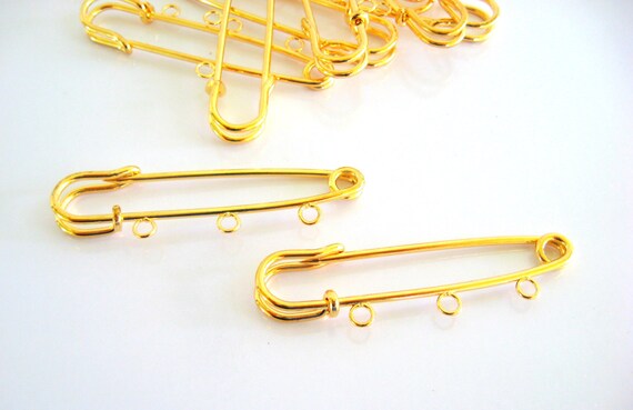 gold kilt pins single loop safety pins broochs 15x58mm set of gold kilt pins 10 beadable 2 inch 3 loops big safety pin gold kilt pins single loop safety pins broochs 15x58mm set of gold kilt pins 10 beadable 2 inch 3 loops big safety pin