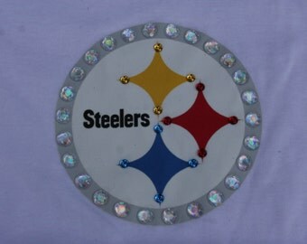 Custom made to order Boutique Pageant 3pc Steelers theme infant tutu set with matching hairbow. size 3 6 12 24 month