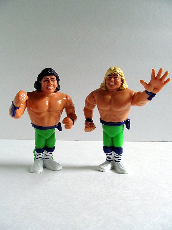 Vintage WWF Marty and Shawn Michaels The Rockers