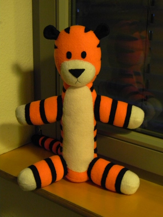 stuffed hobbes doll