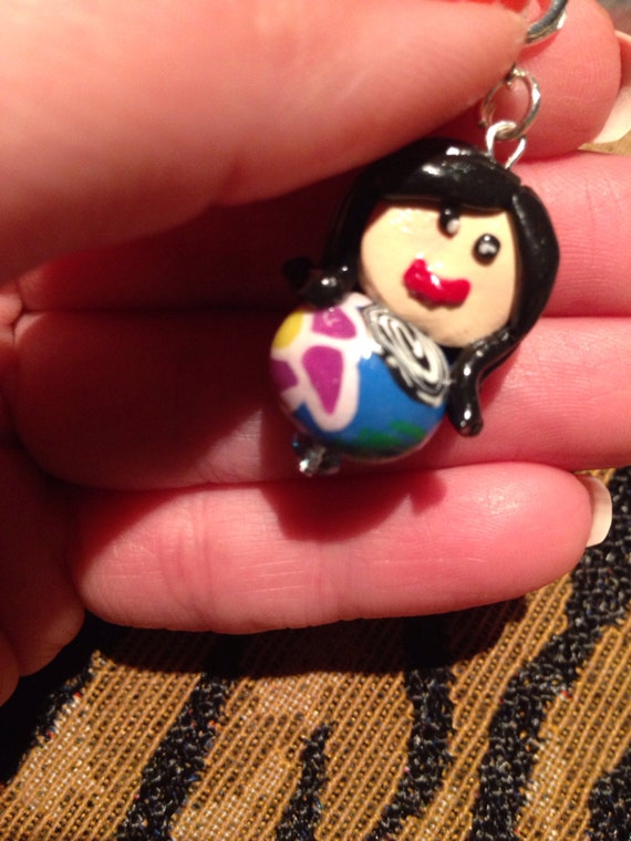 Items similar to Miniature Doll Charm on Etsy