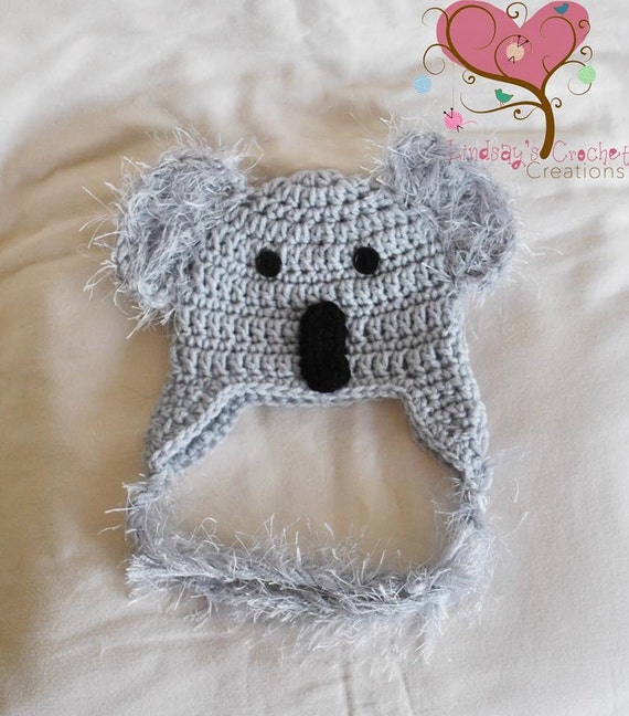 Crochet Koala beanie