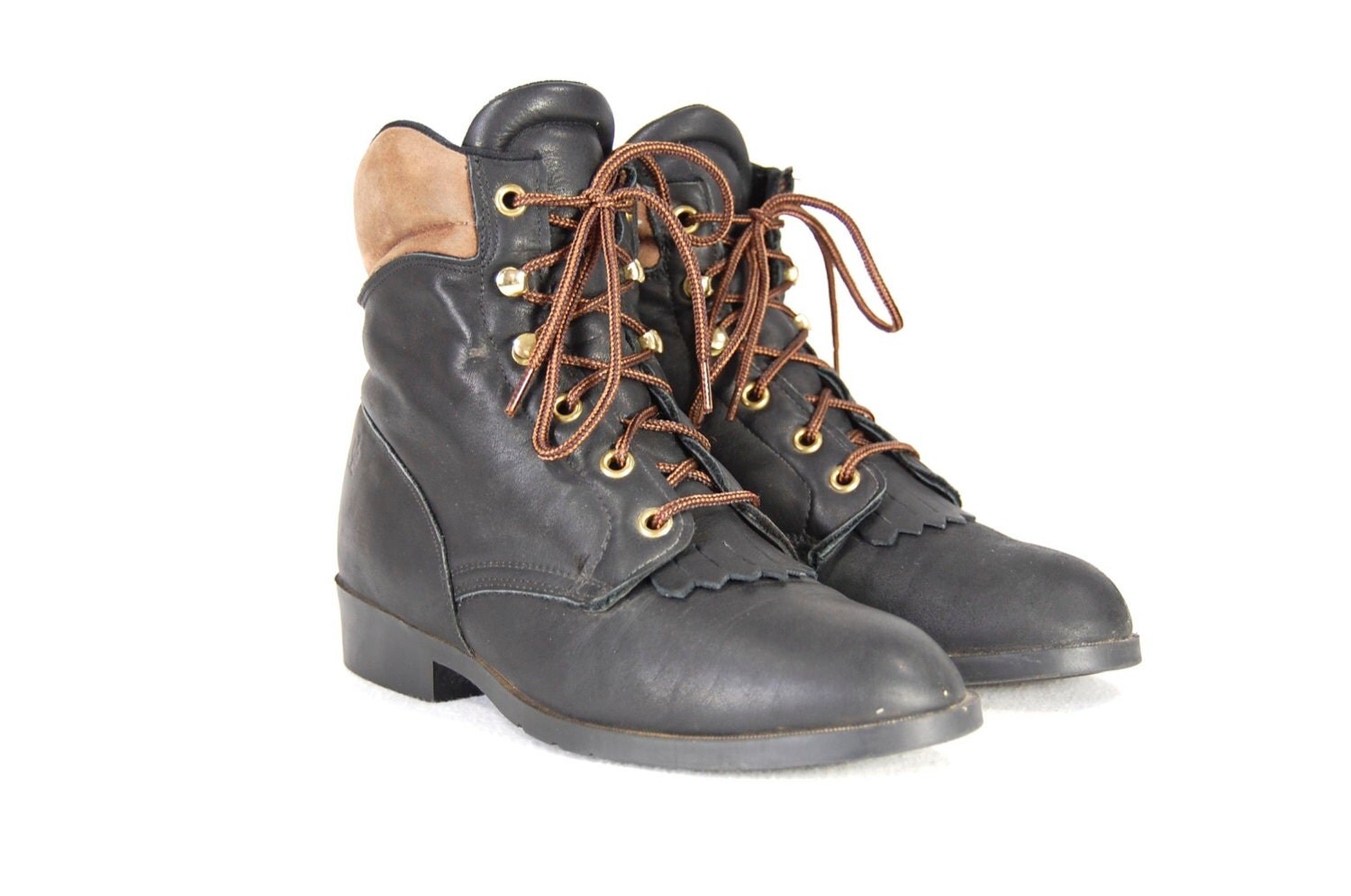 laredo lace up roper boots womens