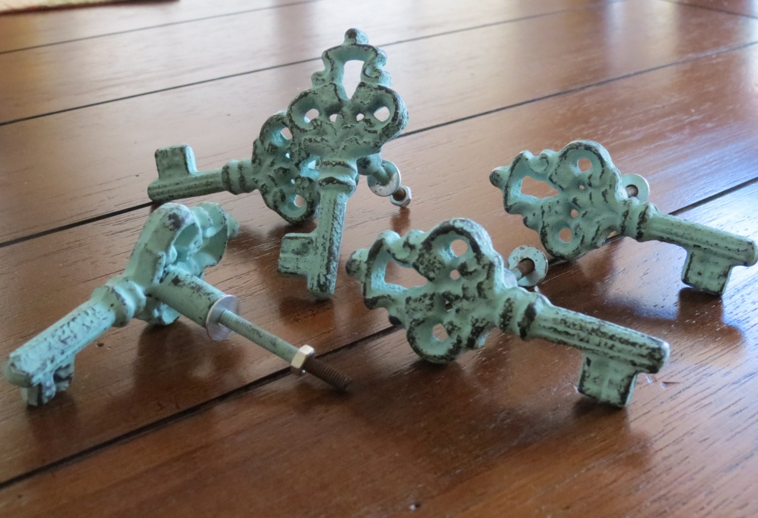 Key Shaped Knobs/ Drawer Knobs / Drawer Pulls/ by VeritasInspired