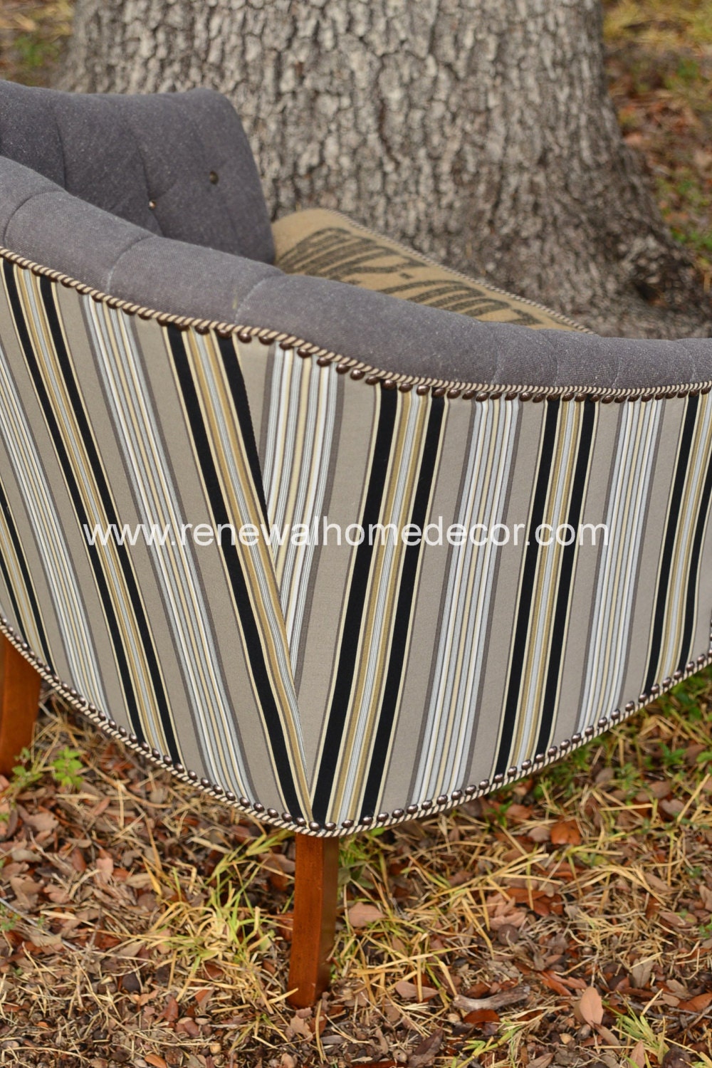 Custom Order Vintage Accent Chair Clean by ReNewalHomeDecor