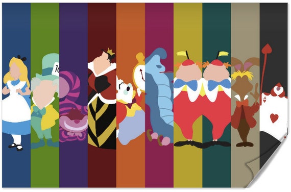 Disney Alice in Wonderland Poster
