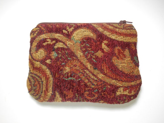 Coin Purse, Change Purse, Zippered Pouch, Placemat Purse, Tissue Pouch ...