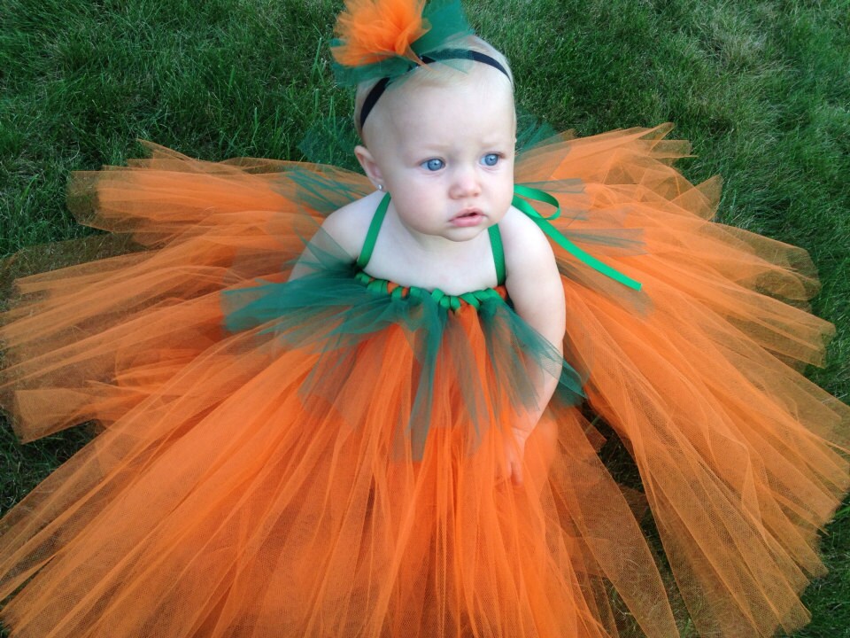 Pumpkin Tutu Dress Costume Halloween Costume Infant Pumpkin