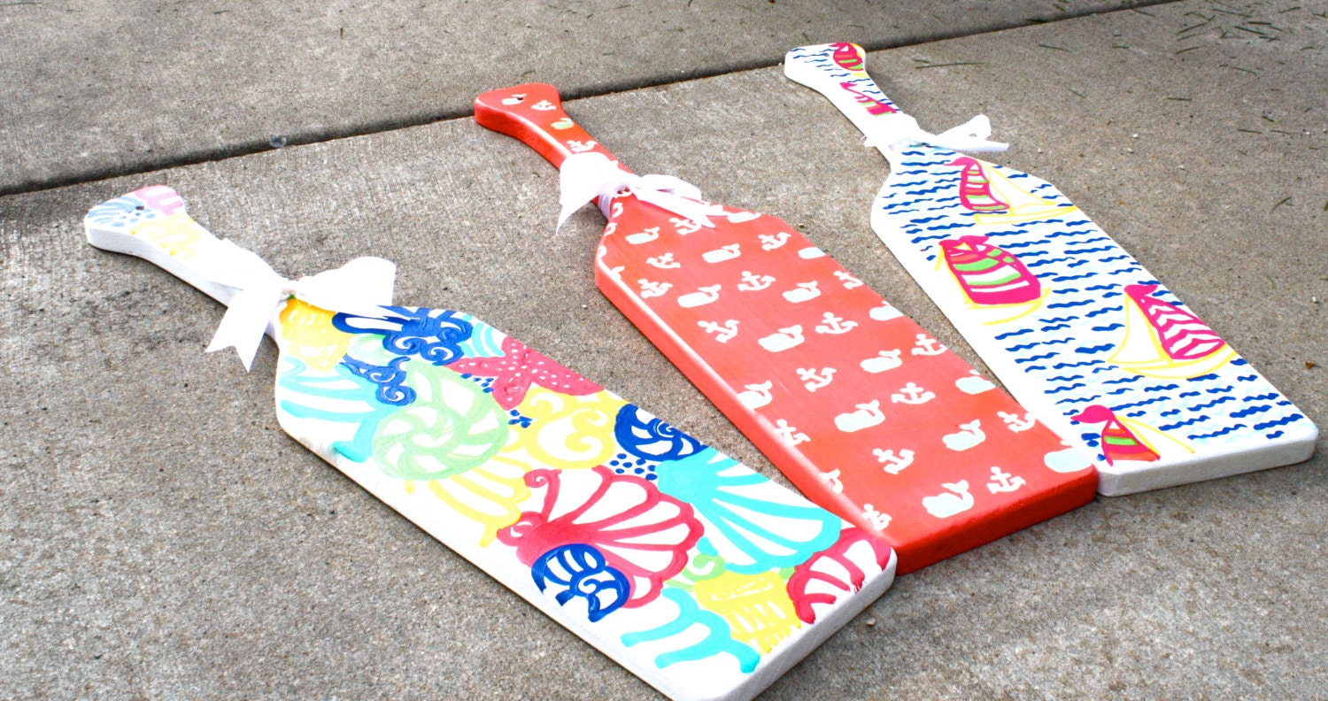 Custom Hand Painted Sorority Paddles