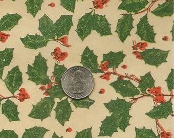 1940's Store Christmas Wrapping Paper 3 yds