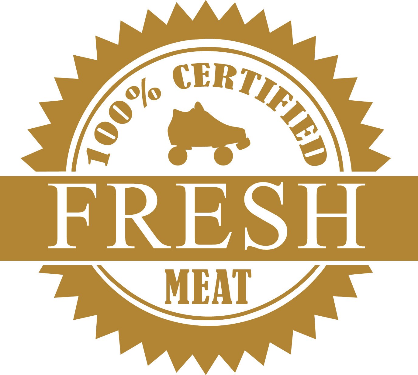 Certified Fresh Meat Roller Derby Vinyl