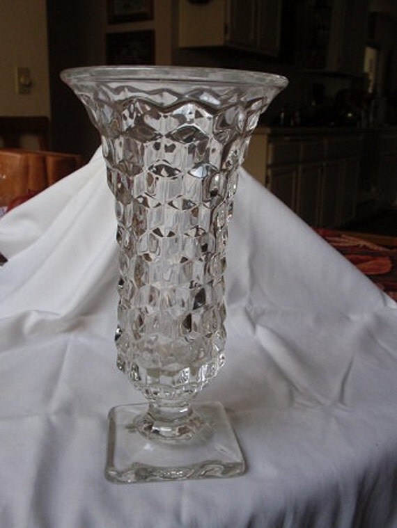 American Fostoria Vase by Tahcawin on Etsy