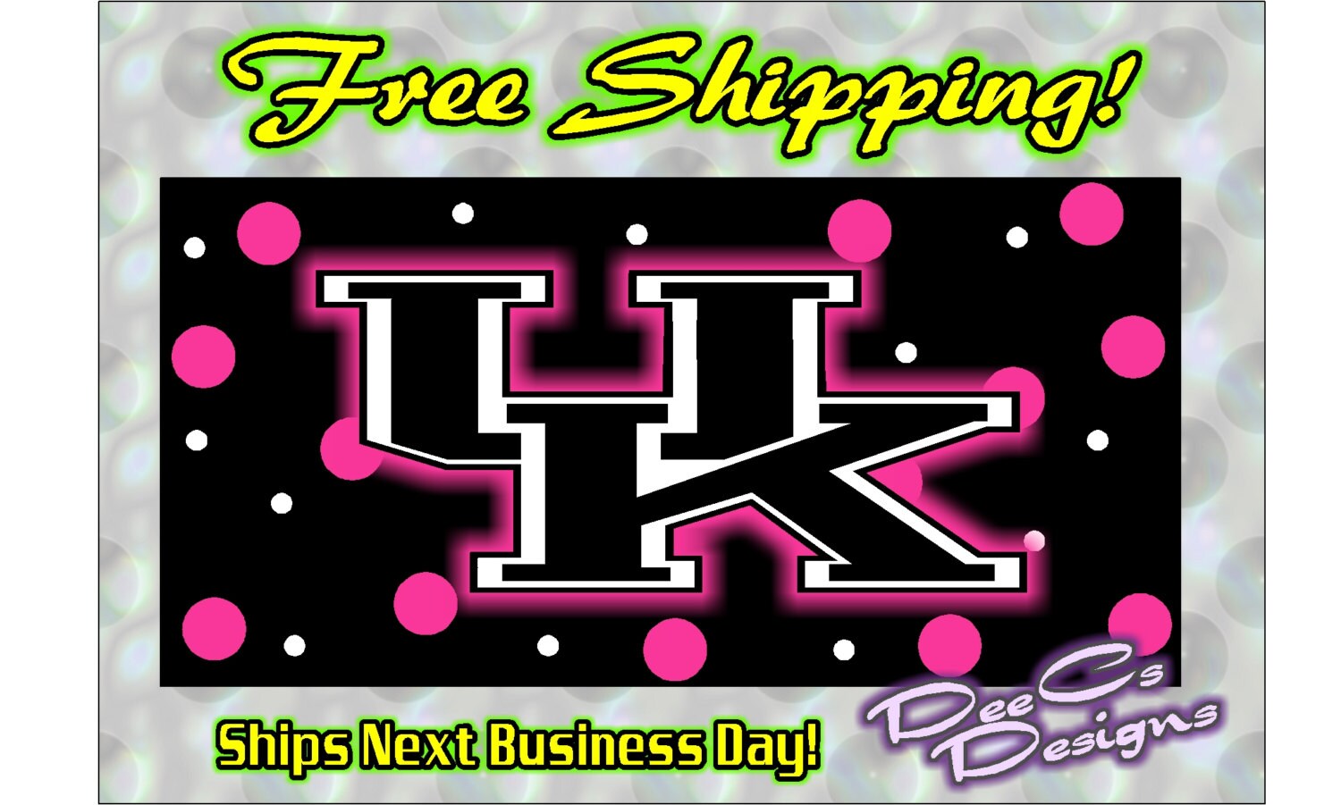 Personalized License Plate UK Kentucky Wildcats University