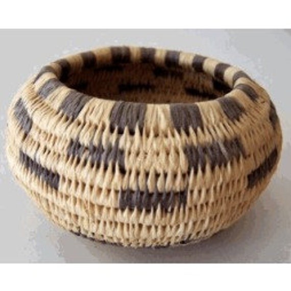Traditional Coiled Basket Weaving Kit makes one by CraftedGift