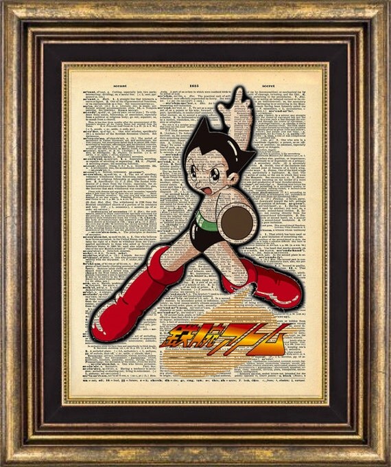 items similar to astro boy astroboy japan vintage dictionary page print up cycled on etsy items similar to astro boy astroboy japan vintage dictionary page print up cycled on etsy