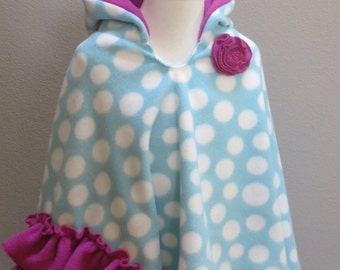 Popular items for fleece poncho on Etsy