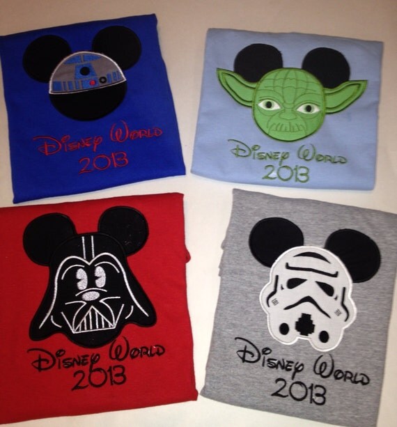 boys star wars Mickey Ears Shirt