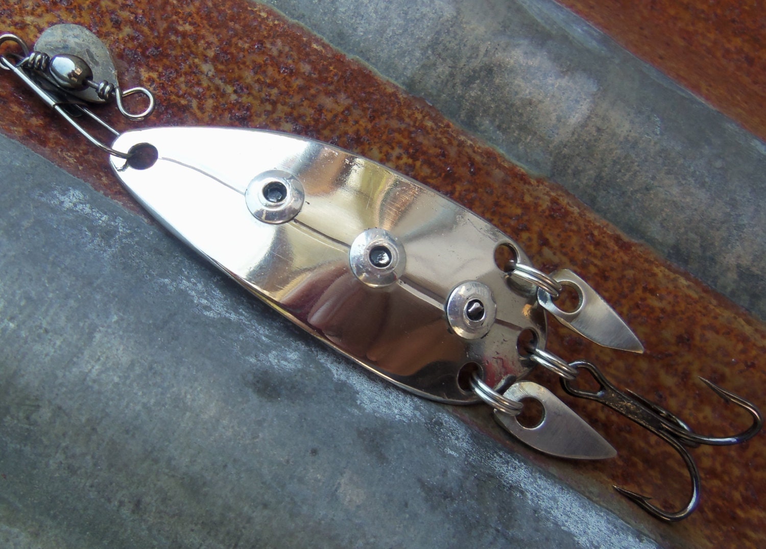 Pike Fishing Lures Fishing Custom Lures Stainless Steel Pike Fishing Lures Fishing Custom Lures Stainless Steel