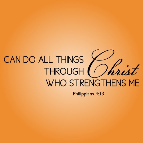 Can Do All Things through Christ Who Strengthens by AmberRockstar