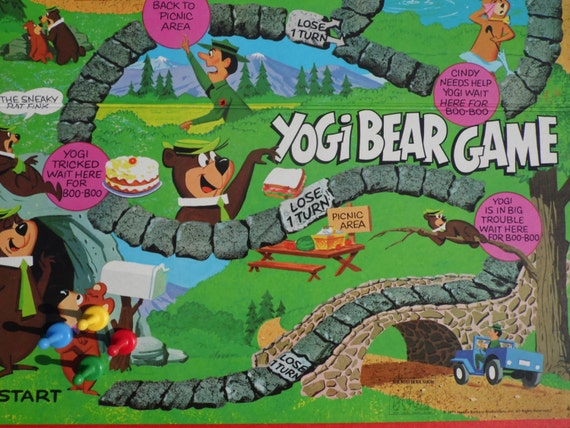 yogi-bear-board-game-vintage-board-games-1970-s