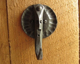 Made in Vermont Hand Forged Ceiling Hooks Set of Four