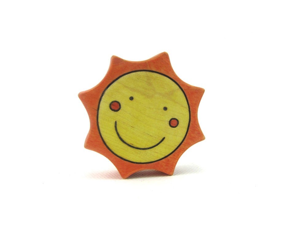 Sun Toy Wooden Toy Toy Sun Waldorf Toy Wood Toy