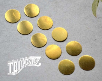 Sterling Silver Disc Handmade Blank RIVET 20 gauge 22 ga 1/2