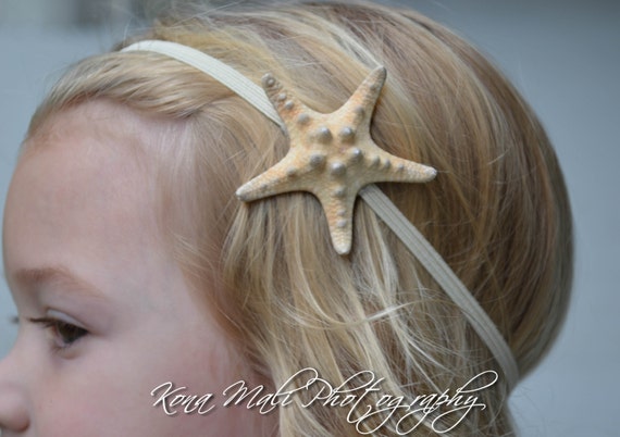 Starfish Headband Natural Knobby Starfish Mermaid Headband Accessories