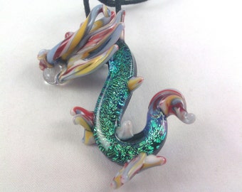 Dragon - Glass Necklace