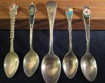 Vintage Rare 1970s Narcis NW Silver Collectible Souvenir Spoon main image 1