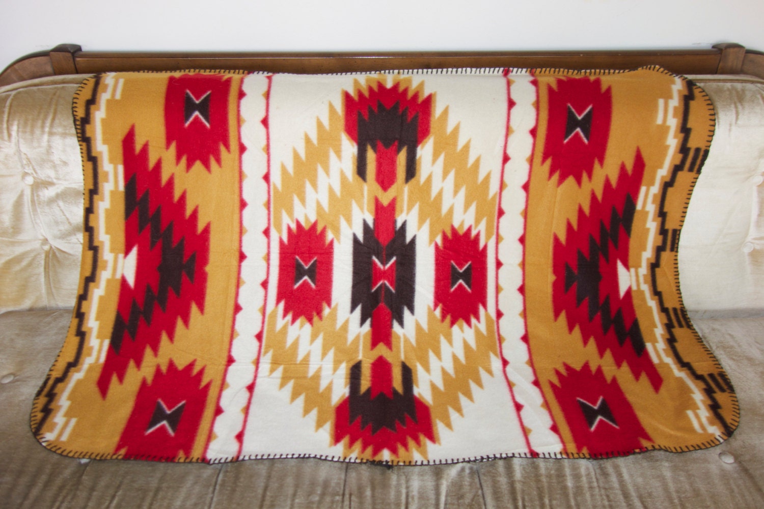 Native American Baby Blanket Throw by GoldTrunkVintage on Etsy