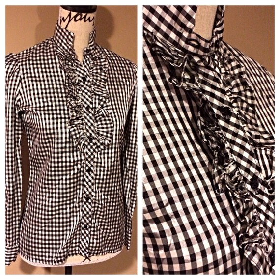 Sexy Gingham Blouse 61