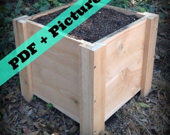 Popular items for garden planter box on Etsy