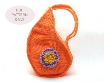 ... Crochet Bag Pattern Unique Purse Pattern Handbag Pattern Crochet Bag