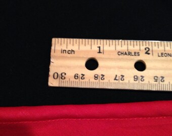 Red scarlet piping for pillows and other crafts