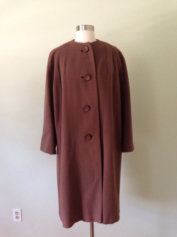 Vintage 1970s Women's Cashmere Coat