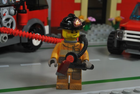 lego fire fighter set