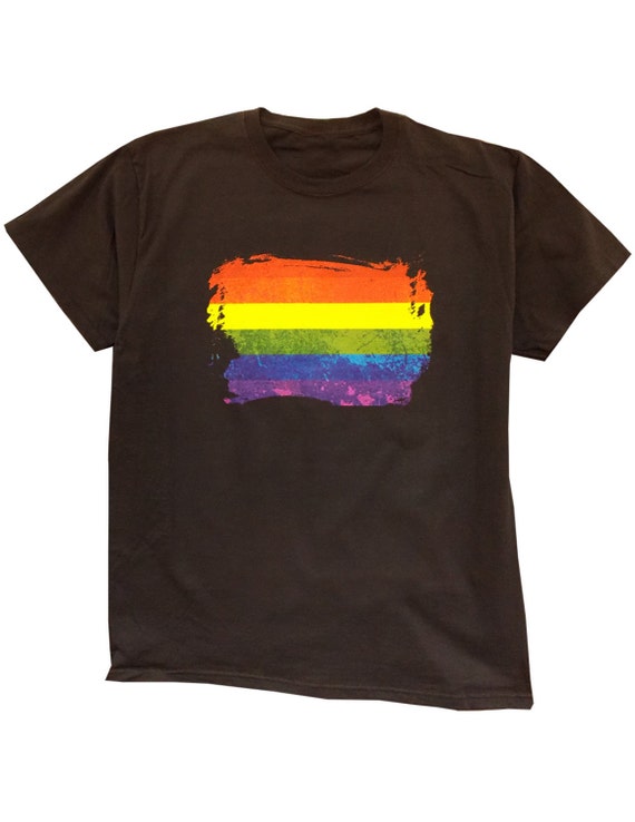 Gay Pride Flag T shirt