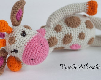 Crochet Pattern Giraffe Amigurumi PATTERN ONLY (Jillian the Giraffe) Instant download