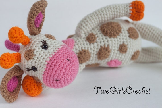 crochet giraffe pattern Giraffe (Jillian ONLY Giraffe Crochet Amigurumi the PATTERN Pattern