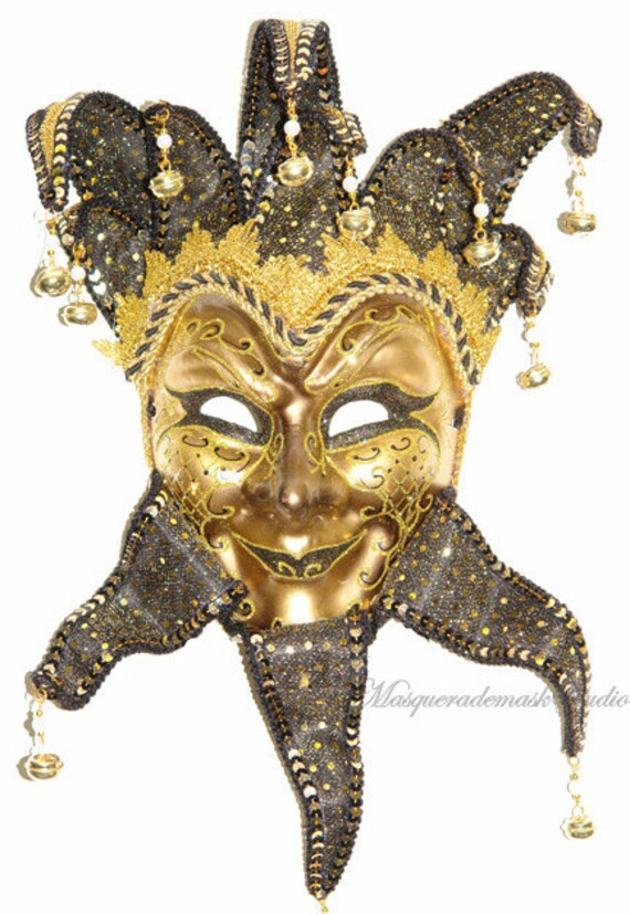 Elaborate Masquerade Mask for Men Full by MasquerademaskStudio