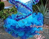 Beautiful Pageant glitz cupcake pageant dress by APAGEANTBEE